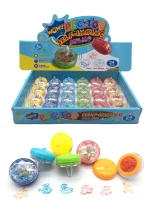 Peg-Top self-inking stamp 24 pcs Transportation