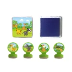 ehicle Rubber Stamp Set, 32-Count Blister Pack with Display Box, Bulk Stock for Supermarket & Retail, Customizable – Image 3