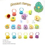 Bulk Mini Magic Ring Self-inking Stamps Dinosaurs