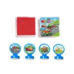 Vehicle Rubber Stamp Set, 32-Count Blister Pack with Display Box, Bulk Stock for Supermarket & Retail, Customizable - Image 6