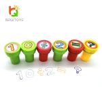 Round self-inking Stamp 60 pcs Letters and Numbers - Image 5