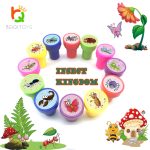 Round self-inking Stamp 60 pcs Insects B - Image 3