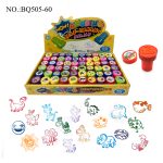 Round self-inking Stamp 60 pcs (more than 200 patterns in ramdon)