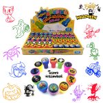 Round self-inking Stamp 60 pcs Halloween