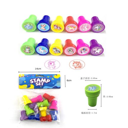 Stamps Packed In Header Bag Unicorn