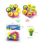 Stamps Packed In Header Bag Smile face