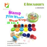 Peg-Top self-inking stamp Header bag 6 pcs Dinosaurs - Image 2