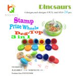 Peg-Top self-inking stamp 24 pcs Dinosaurs - Image 3