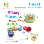 Peg-Top self-inking stamp 24 pcs Insect – Image 4