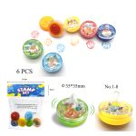 Peg-Top self-inking stamp Header bag 6 pcs Feelings chart